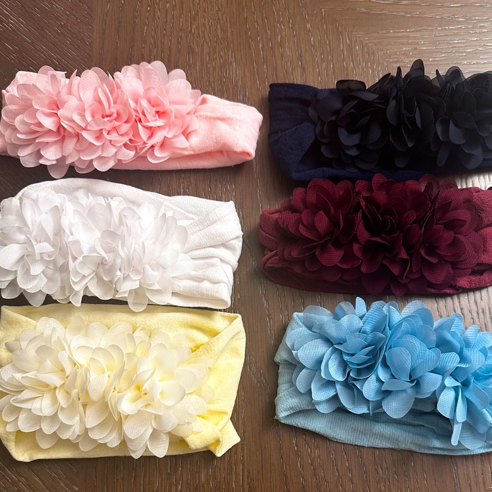 Six colors Baby Girl Headband Soft Nylon Headband